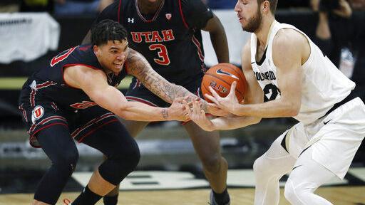 Bey's double-double leads Colorado past Utah
